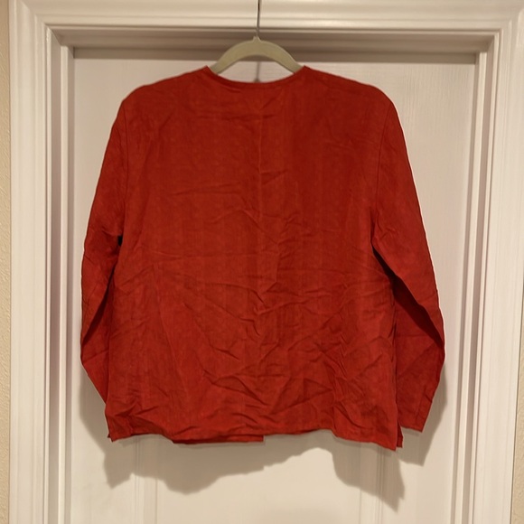 eileen fisher shirt size medium 72 soile 28 lin - Picture 8 of 9
